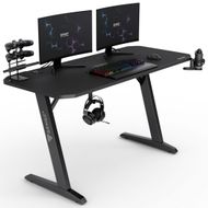 Tavolinë SENSE7 Classic Desk, 140cm x 60cm, e zezë