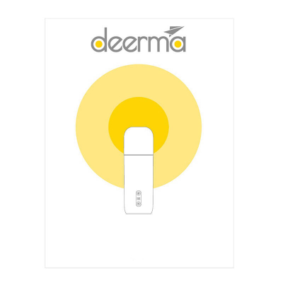 Termus elektrik Deerma DR035S, 350ml, ekran touch, i bardhë