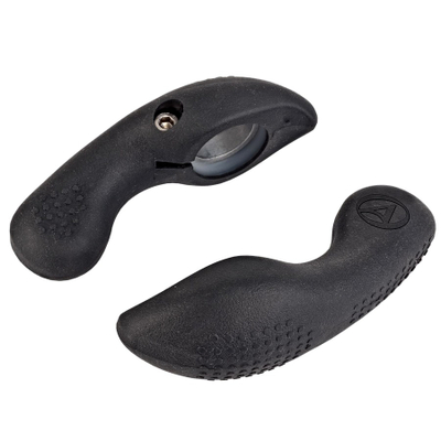 Kapak timoni Author Abe-500 Pro GripLock, ergonomik, 22.2mm, ngjyrë e zezë