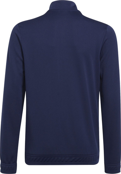Bluzë treningu Adidas Entrada 22 Track Jr H57530, për kalamaj, me zinxhir gjithëpërgjt, blu navy