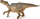 Figurë dinosauri Papo Iguanodon, lodër për koleksion, shumëngjyrëshe