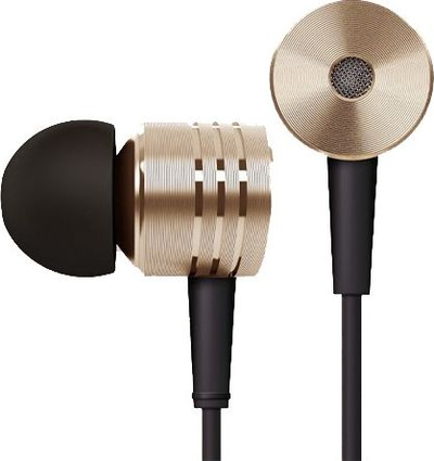 Kufje me kabllo Vega ECOBOX In Ear, alumini, 3.5 mm, ngjyrë ari