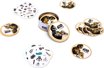 Lojë me letra Rebel Dobble Star Wars Mandalorian, për gjithë familjen, nga 6 vjeç e lart