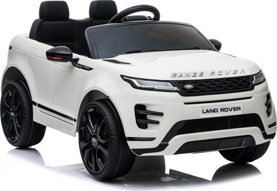 Veture elektrike për fëmijë Range Rover Evoque, 12V, me telekomandë, e bardhë