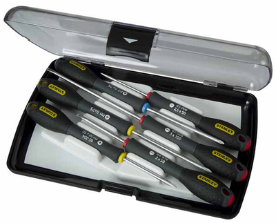 Set kaçavidash Stanley FatMax 65-492, 6 copë, ergonomik