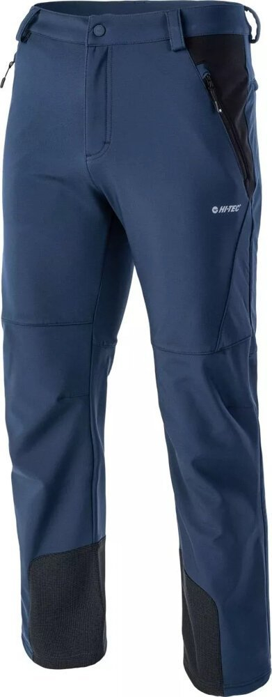 Pantallona outdoor Hi-Tec Astoni M, softshell, për burra, blu navy