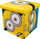 Altoparlant Bluetooth Minions 3 në 1 Sound Cube, me kuti ruajtëse, shumëngjyrësh