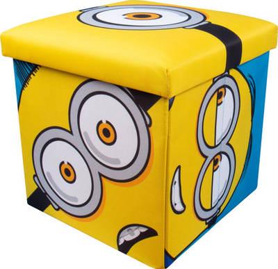 Altoparlant Bluetooth Minions 3 në 1 Sound Cube, me kuti ruajtëse, shumëngjyrësh