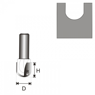 Prerëse druri Dedra U - 07F071B