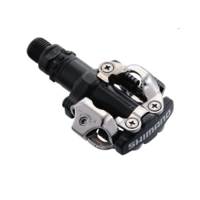 Pedale biçiklete Shimano M520 SPD, çiftanëshe, me këllëfe SH51, të zeza