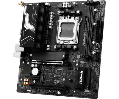 Pllakë mëmë ASRock B850M X WiFi, AM5, DDR5, Micro ATX, e zezë