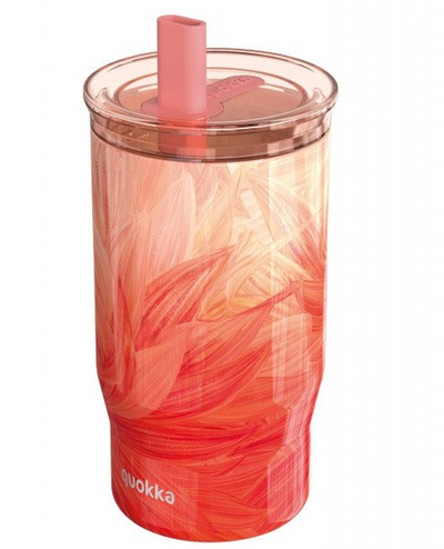 Termus Quokka Mist Peach Petals, 720 ml, çelik inox, shumëngjyrësh