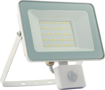 ЛЕД рефлектор Шмит, сензор за движење, 50W, бел