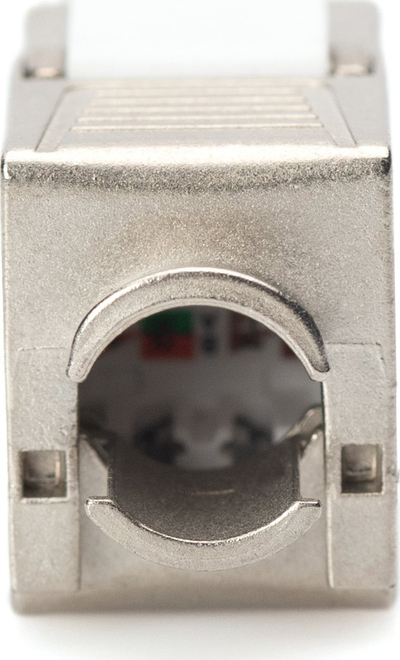 Modul keystone rrjeti Digitus DN-93615, CAT 6A, i ekranizuar, set me 2 copë, ngjyrë argjendtë