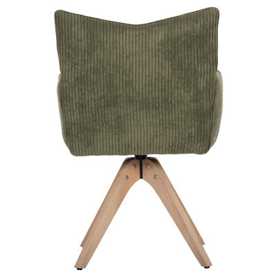 Kolltuk ngrënieje Quill 61x57,5x91Hcm (HM9843.05), gjelbër