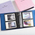 Album fotografik LoveInstant Small, 100 foto, për Fujifilm Instax Mini, rozë