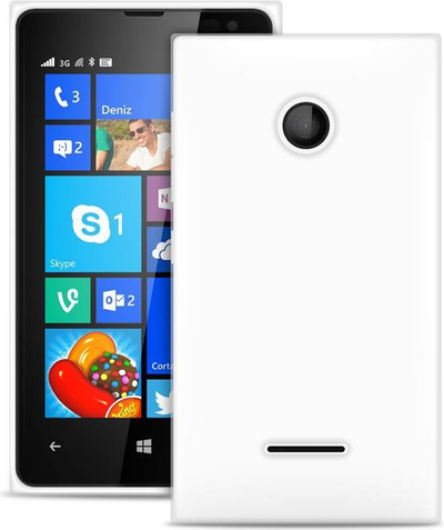 Mbulesë telefoni PURO Case 0.3, silikon, për Microsoft Lumia 435, plastike e tejdukshme