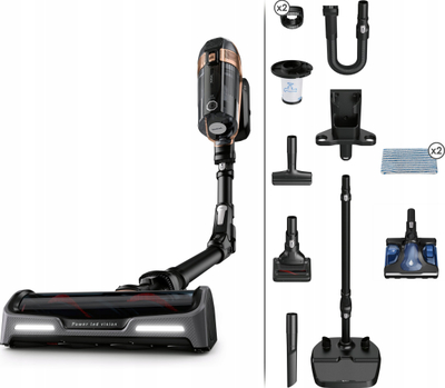 Fshesë me korrent pa kabllo Tefal Flex Aqua TY99G1, 3 në 1, 80 min, gri