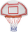 Tabelë basketbolli Master Backboard 90 x 60 cm, me unazë dhe rrjetë, shumëngjyrëshe