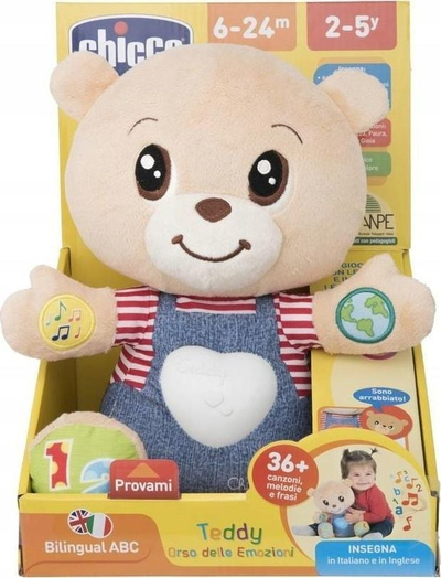 Lodër Chicco Teddy bear showing affection PL/EN