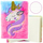 Fletore plush me vija Unicorn, A5, 80 faqe, me brirë të artë