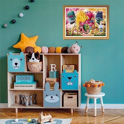 Puzzle Clementoni Trolls Band Together, 104 copa, 38x27 cm, shumëngjyrësh