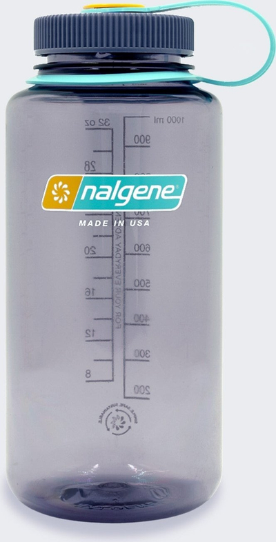 Шише за вода Nalgene Sustain Wide Mouth, 950 ml, без BPA, сино