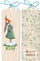 Shënues libri Cozywood Wooden Bookmark Woman In Bathtub, prej druri, dizajn artistik