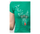 Bluzë femrash PEGAS Ladies T Shirt Family Of Deer, XS, jeshile