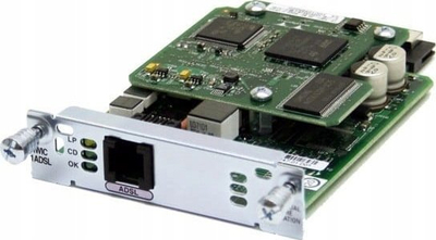 Modul rrjeti Cisco WIC 1ADSL, 1 port ADSL, për ruter Cisco, jeshil