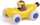 Lodër Viking Toys Auto Banana in Carton (81363 - 045-81363), e verdhë