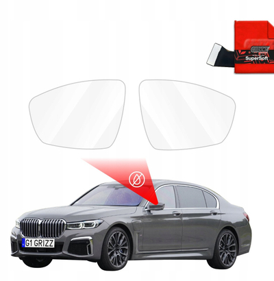 Film mbrojtës pasqyre GRIZZ ZeroDrop, për BMW 7 G12 2015-2022, transparent