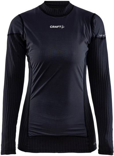 Термо блуза за жени Craft Active Extreme X, со долги ракави, црна