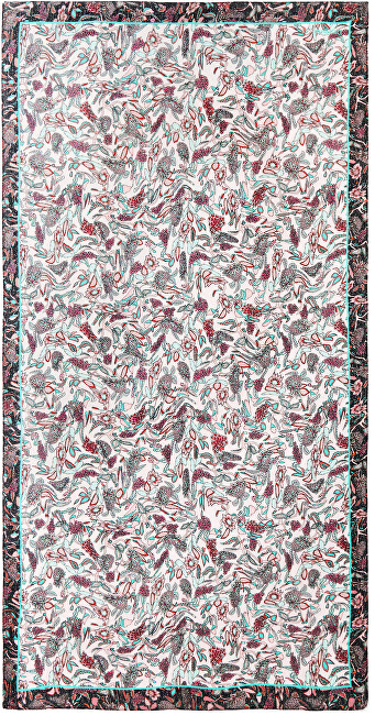 Shall për femra Desigual Women's Boho Rectangle Scarf, i bardhë