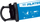 Brezi Pilates BB 2350, rezistencë e lartë, me doreza, blu