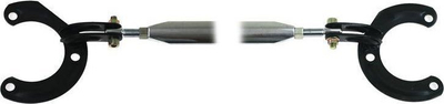 Shufër përforcuese strut bar Nissan Maxima A32 Pro, 2.0 3.0, 1995-2000, ngjyrë argjendi