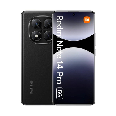 Мобилен телефон Xiaomi Redmi Note 14 Pro 5G, 6,67\" AMOLED, 12GB 512GB, црн