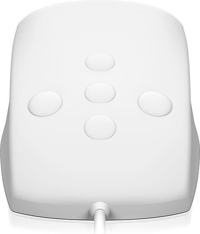Maus Keysonic KSM-3020M-W, me kabllo, USB, i bardhë