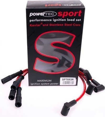 Kabllo ndezjeje PowerTEC Ignition Leads, FIAT Cinquecento Sporting Punto I Lancia Delta, blu