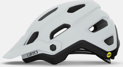 Helmetë MTB Giro Source MIPS, madhësia M 55-59 cm, matte e bardhë