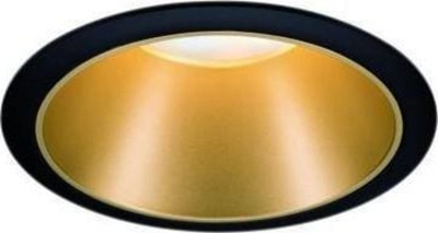 Llambë e futur Paulmann Cole Coin, LED, 3 x 6.5 W, 2700K, 230 V, e zezë / artë