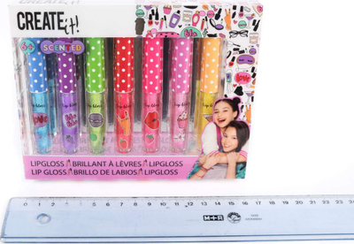 Set lipgloss Create It 84144, 7 copë, me aromë, me shkëlqim