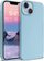 Maskë mbrojtëse Crong Color Cover për iPhone 14 Plus, silikon, light blue