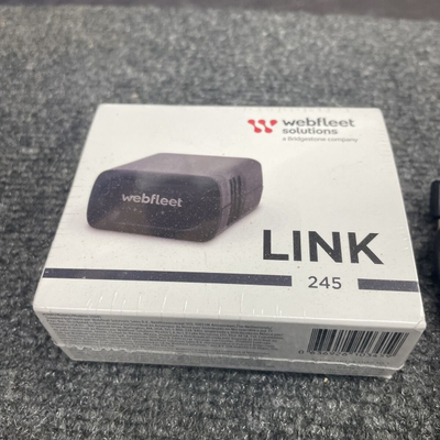Pajisje telematike Webfleet LINK 245, OBD për makinë, GPS, e zezë