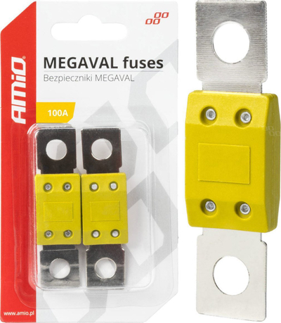 Siguresë automatike AMiO Megaval MTA Val 100A, set 2 copë