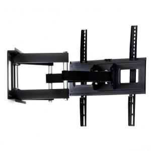 Mbajtëse muri për TV ART AR-80, deri 65\", VESA 400x400, e zezë