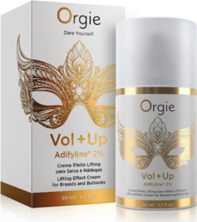 Krem për gjoks dhe vithe Orgie Vol Up Adifyline 2%, lifting efekt, 50 ml, i bardhë