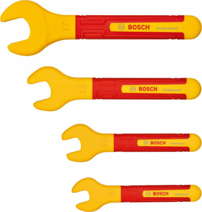 Set çelësash elektrik Bosch VDE, 4 copë, të izolum