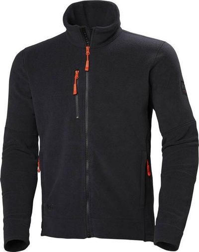 Xhaketë fleece Helly Hansen Workwear Kensington për meshkuj, Polartec, madhësia L, e zezë