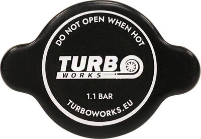 Kapak radiator TurboWorks 1.1 Bar, diametër 29mm, i zi